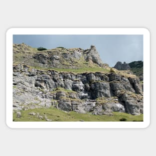 View from Bucegi mountains, Romania, Bucegi National Park Sticker